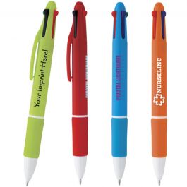 Multi-Function Orbitor Four Ink Colors Pen - Pens with Logo